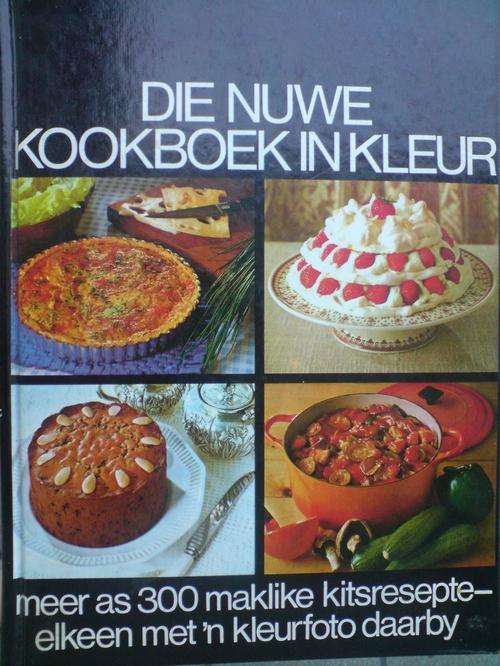 Die nuwe kookboek in kleur