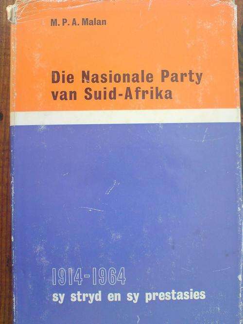 Die Nasionale Party van Suid Afrika - MPA Malan