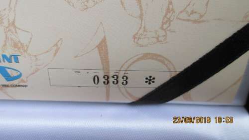HIGHLY COLLECTIBLE 2003 RHINO PROOF SILVER SET WILDLIFE SERIES