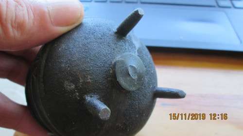 BRAAI TIME MINIATURE ATLAS CAST IRON POTJIE POTS "SALT AND PEPPER"