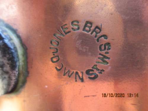 19TH CENTURY COPPER SAUCEPAN WITH LIDCondition as per images
