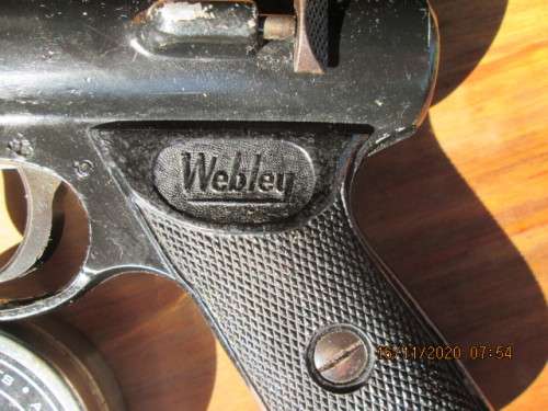 Great Find....Air Pistol/Pellet gun `Webley` (Made in England)  Premier MK II. Please see