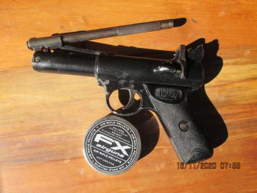 Great Find....Air Pistol/Pellet gun `Webley` (Made in England)  Premier MK II. Please see