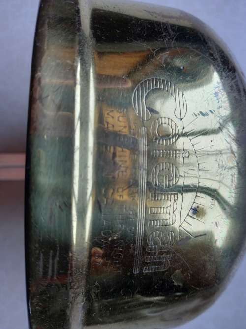COLLECTORS VINTAGE BRASS COLEMAN PRESSURE LAMP...MADE IN CANADA