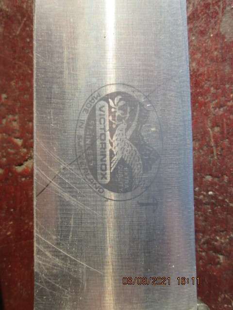 LARGE Buthers knife `Victorinox` Made in Switzerland..super sharp