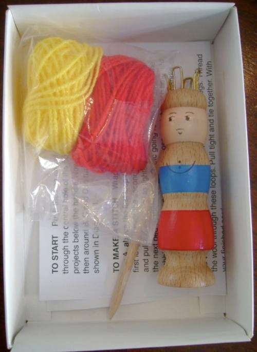 Happyknit French Knitting tool kit - contents