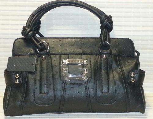 Guess Ostrich Leather Handbag