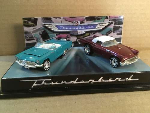 Hot Wheels  - Vintage T-Bird set - as in picture