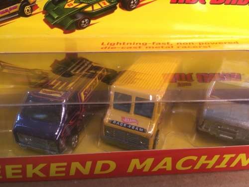 Hot Wheels Hot Ones metal/metal - Weekend Machines - 6 Car Toy set