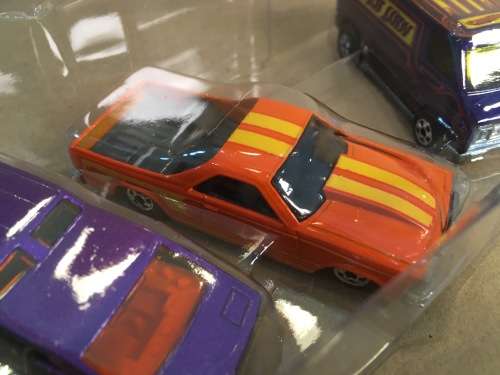 Hot Wheels Hot Ones metal/metal - Weekend Machines - 6 Car Toy set