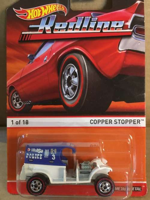 Hot Wheels Redline series 2017 Copper Stopper metal/metal