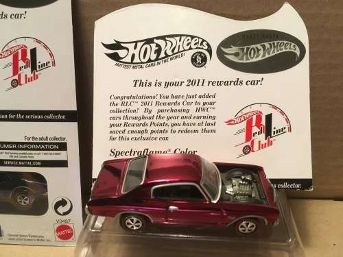 Hot Wheels Redline Club RLC 2011 Rewards - heavy chevy and Chevelle SS - Hotwheels collectors