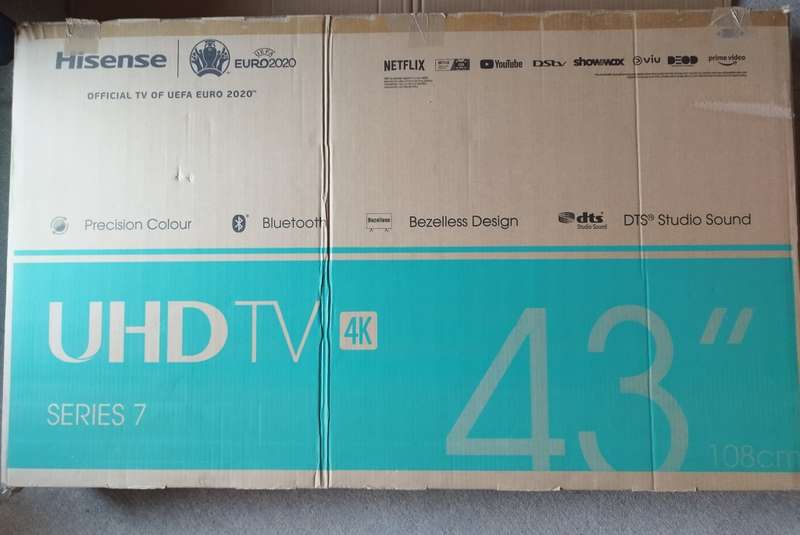 Hisense 43` Smart 4K UHD
