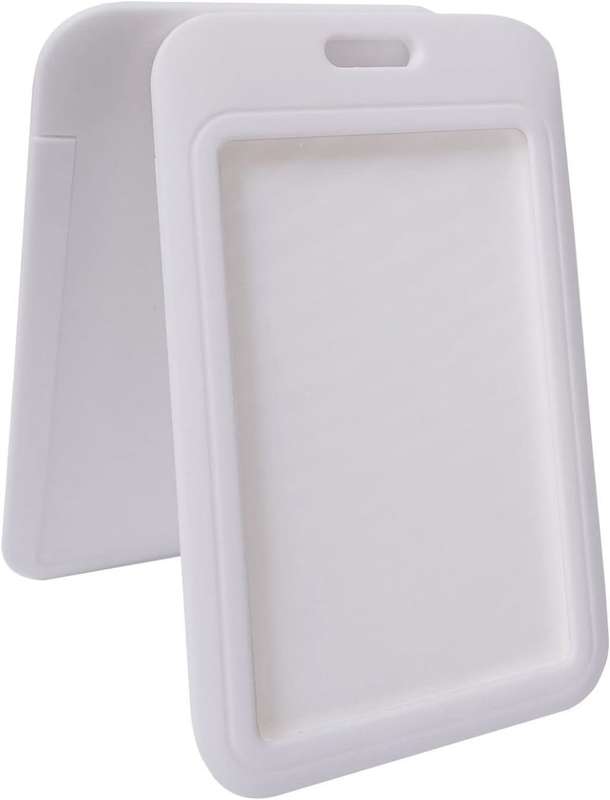 ID Card Holder Protector Pouch with clear window office school ID card holder, divers license holder