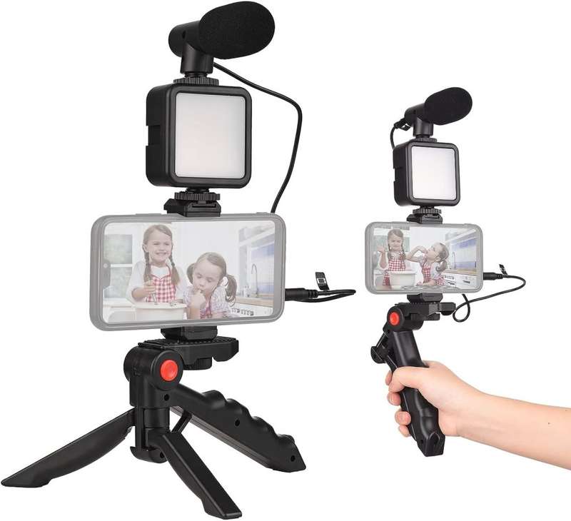 Video Making kit / Vlogging Selfie kit / Video Photo kit / Phone Vlogging Selfie light kit for