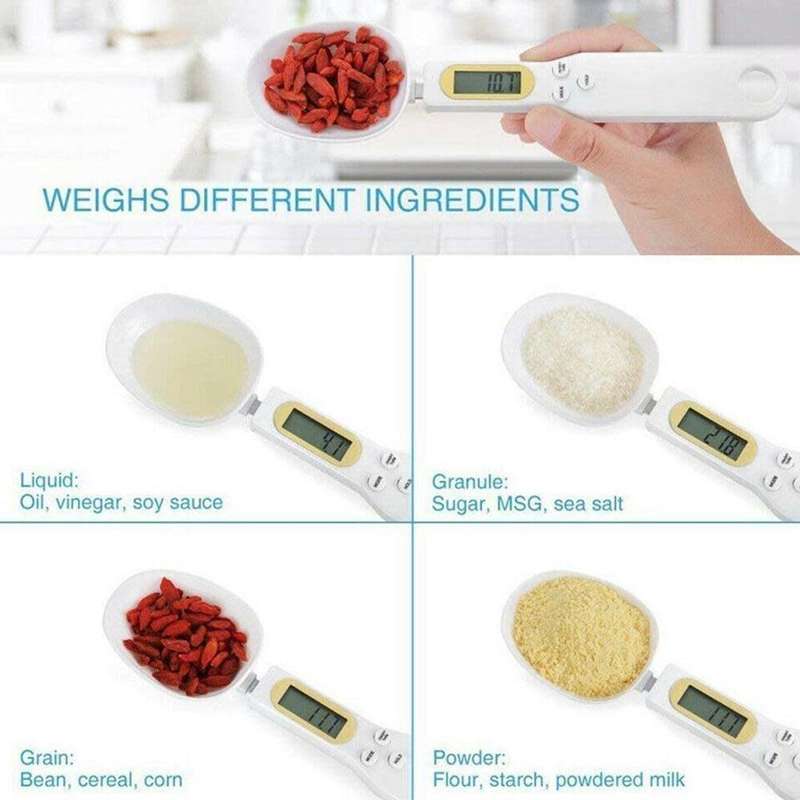 Digital Spoon Scale Electronic Measuring Spoon Scale Household Kitchen Spoon Scale Food Scale
