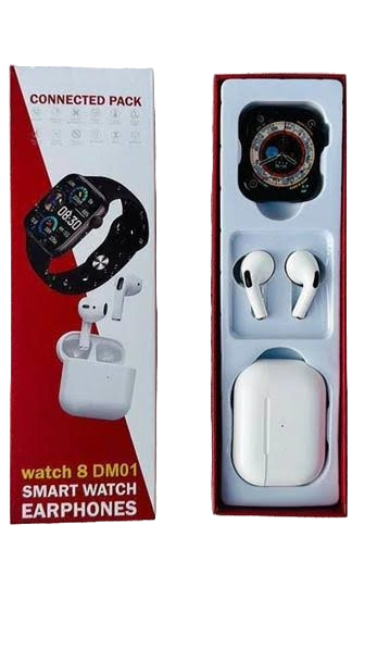 Connection Pack 2-in-1, Heart Rate, Blood Pressure Monitor Smartwatch PLUS iPods