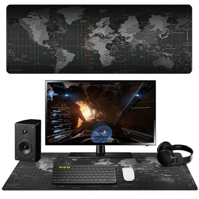 New Extended Gaming Mouse Pad Large Size Desk Keyboard Mat 800MM X 300MM