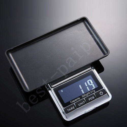 300g x 0.01g Mini Digital Jewelry Pocket GRAM Scale #5343