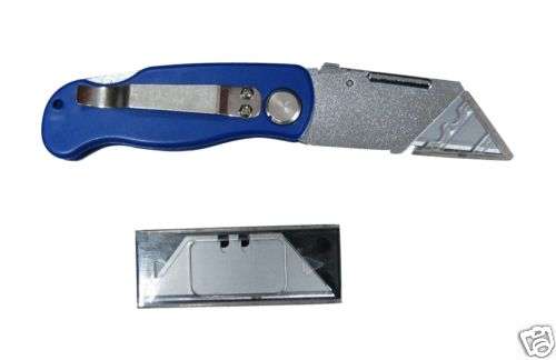 Folding Lock-Back Utility Knife - NEW