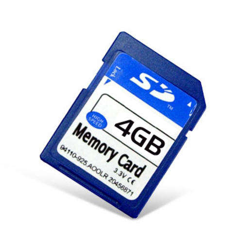4GB 4GO SDHC SD HC CARD Secure Digital Memory 4G 4 GB