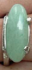 Green Aventurine Ring - Size 17 & 18