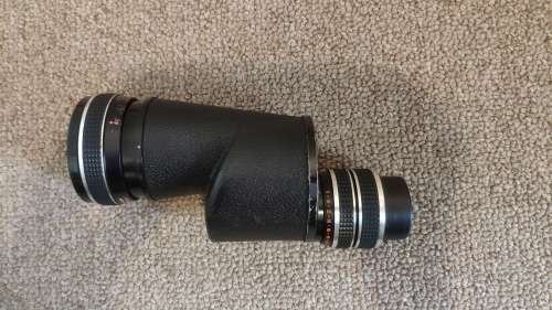 Monocular Telescope with Leather Bag and Lens Cleaning Cloth