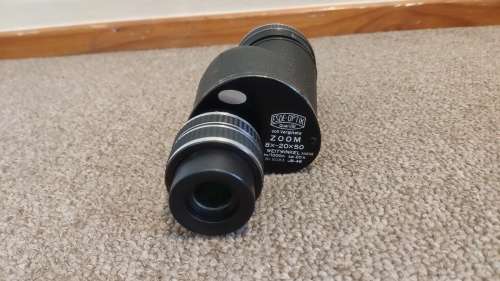 Monocular Telescope with Leather Bag and Lens Cleaning Cloth