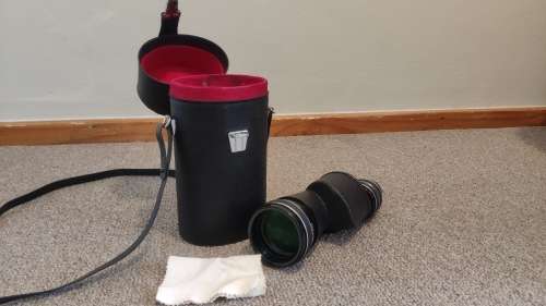 Monocular Telescope with Leather Bag and Lens Cleaning Cloth