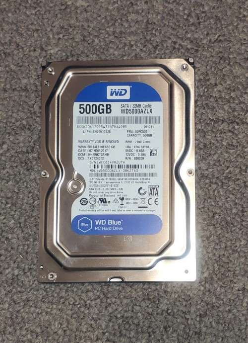 500GB Desktop Hard Drive