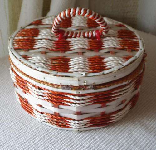 Retro Sewing Basket