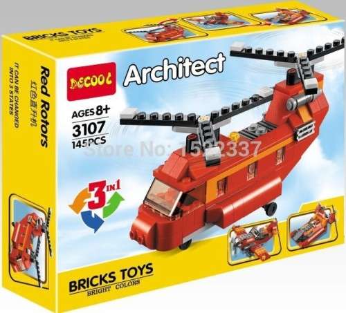 Architect - Red Rotors - 3 IN 1!!!