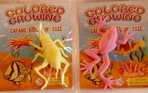 Growing Animals  - Expand to 600% of original size - Set of 6!!