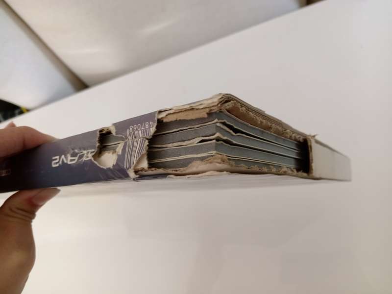 Folded space board game organizer