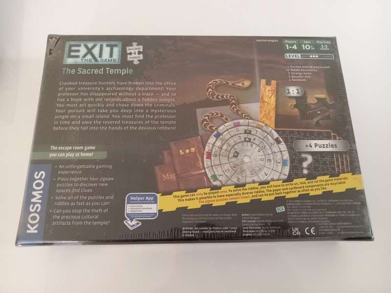 EXIT - Sacred temple - Game
