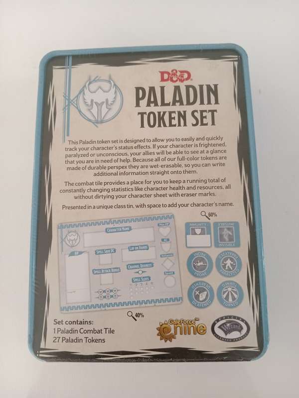 Dungeons & Dragons: Paladin Token Set