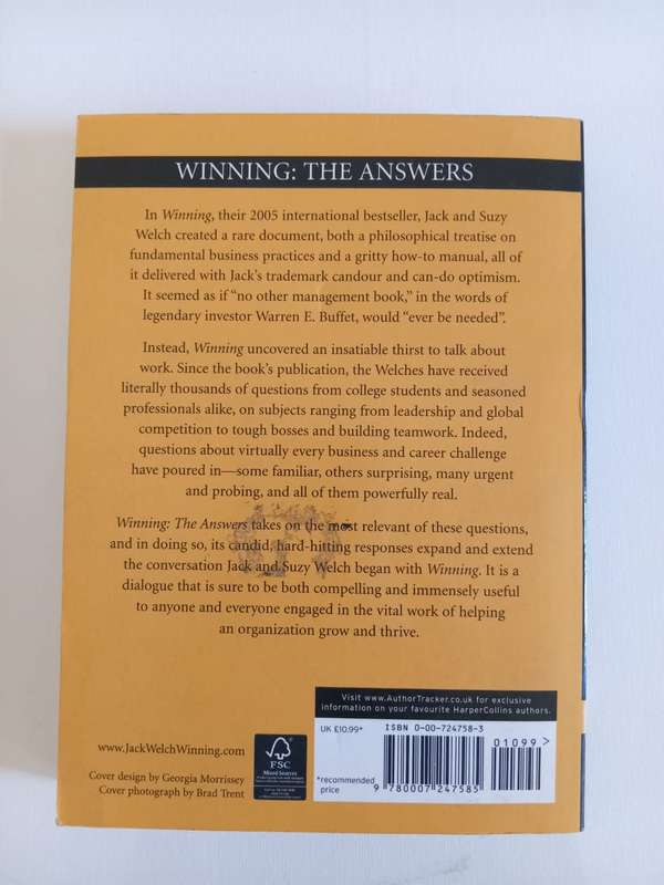 Jack & Suzy Welch - Winning: The Answers