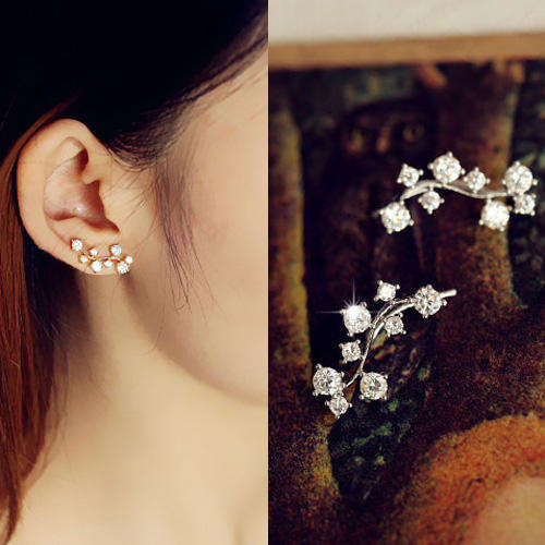Stunning White Gold Earrings