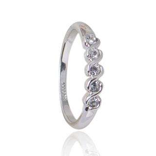 STUNNING ENGAGEMENT 18K Real Gold Plated Austrian Crystal Ring  - Size 16mm