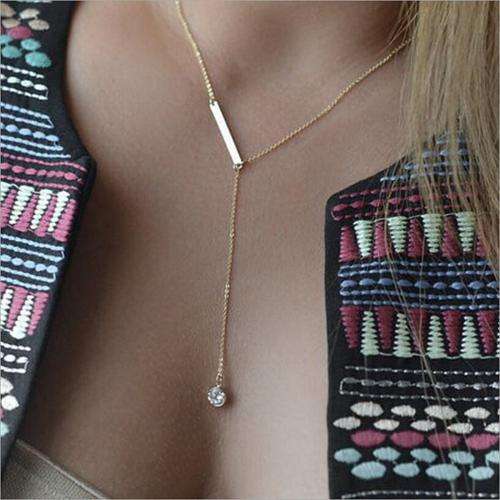 Exquisite Bohemian Metal tassel Necklace