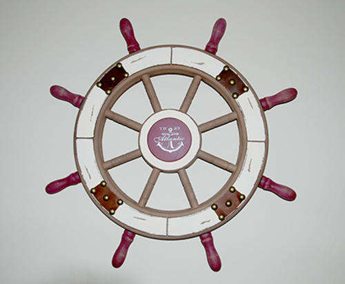 Helm Decor - Stunning Ship Steering Wheel, LAST ONE AVAILABLE!!!