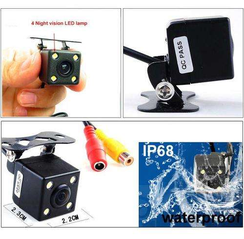 Rear View Camera Parking Assistance System Waterproof Reverse Backup Camera CCD HD