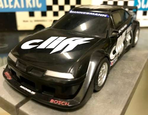 VINTAGE SCALEXTRIC C631 OPEL CALIBRA CLIFF LIVERY - BOXED