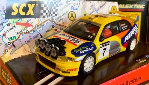 SCX SEAT CORDOBA RALLY CAR