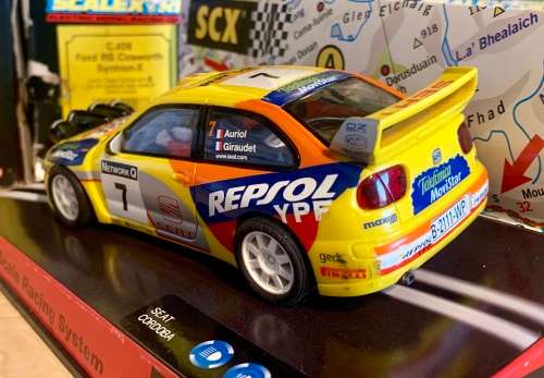 SCX SEAT CORDOBA RALLY CAR