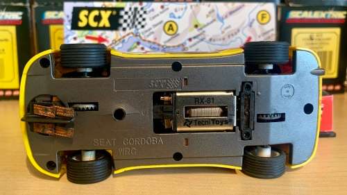 SCX SEAT CORDOBA RALLY CAR