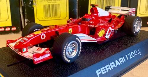 SCALEXTRIC FERRARI F2004 NUMBER 1