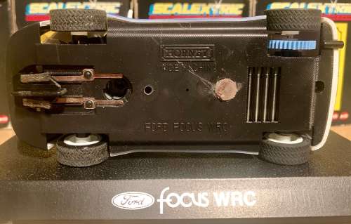 SCALEXTRIC FORD FOCUS WRC RALLY CAR