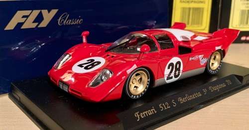 FLY FERARRI 512 S BERLINETTA DAYTONA 1970 - NEW AND BOXED