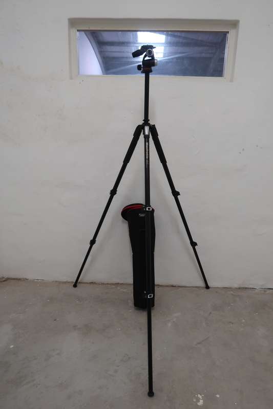 MANFROTTO MKO55 ALUMINUN WITH XPRO 3-WAY HEAD